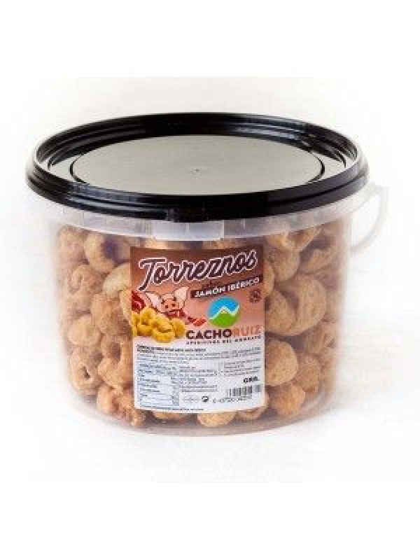 TORREZNO FRITO IBERICO CUBO 425 G.